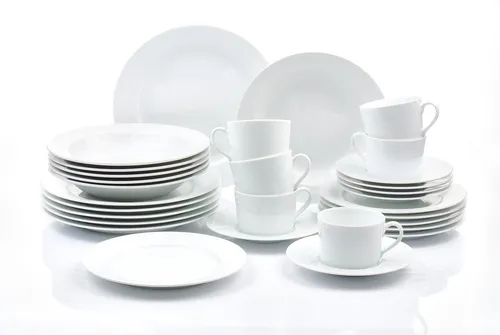 Retsch Arzberg Kombiservice HEIKE WEISS 30-teilig