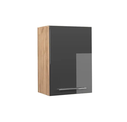 Vicco Hängeschrank Fame-Line in Anthrazit Hochglanz in grau von Vicco