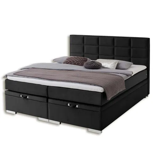 Boxspringbett Schwarz 180x200 cm von Roller