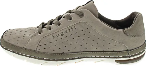 Bugatti Herren Schnürer 321 ASG01, Taupe, Größe 44 - Herren-Schnürhalbschuhe in Taupe, mit hochwertiger Verarbeitung und bequemem Tragekomfort für den ganzen Tag.