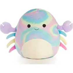 Squishmallows Plüschfigur Lila Batik Krebs (40 cm) - Kuscheltiere: Superweiches, knautschbares Plüschtier mit einzigartiger marshmallowähnlicher Textur, perfekt zum Kuscheln und als Kissen für Kinder und Erwachsene.