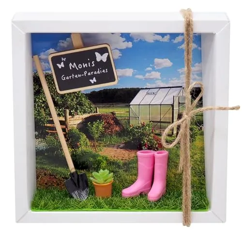 Produktbild ZauberDeko Geldgeschenk Verpackung Garten Personalisiert Gutschein Gewächshaus Blumen Geschenk