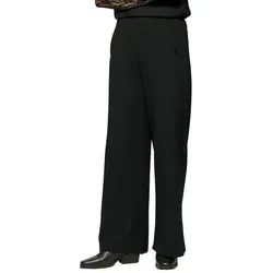 Stoffhose mit Stretchanteil, Gr. 34 - Länge 32, BLACK - Damen-Stoffhose mit hohem Tragekomfort und figurumspielendem Design. Ideal für vielseitige Kombinationen, knitterfreies Material sorgt für einen stets gepflegten Look.