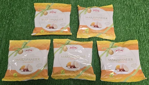  5x Zentis Marzipaneier Mango 125g Ostern Ostereier Versand0€ 23,20€/kg