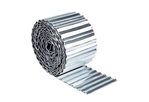 Relaxdays Rasenkante aus verzinktem Metall, 5 m x 14 cm - Praktische Beeteinfassung für eine klare Abgrenzung zwischen Beeten und Rasen. Flexibel einsetzbar, robust und witterungsbeständig – ideal für ansprechende Gartenlandschaften.