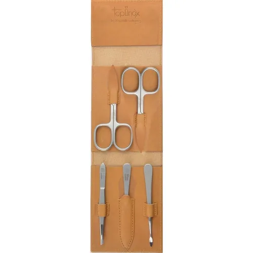 Niegeloh Solingen Maniküre-Etui Modell Havanna M caramel - Hochwertiges 1-teiliges Etui - Elegantes Maniküre-Etui aus Solingen, mit geprüfter Qualität und stilvollem Design. Ideal für die tägliche Pflege Ihrer Nägel.