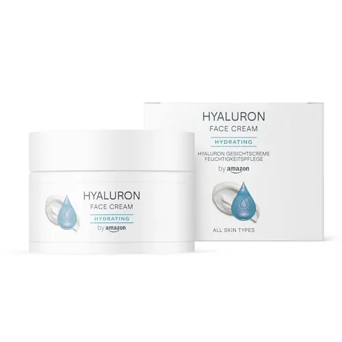 by Amazon Hyaluron-Gesichtscreme, 50 ml | Hyaluron-Gesichtscreme Feuchtigkeitspflege