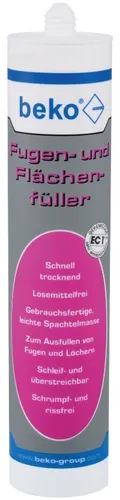 Produktbild beko Fugen- und Flächenfüller 310 ml weiß 232 400 310