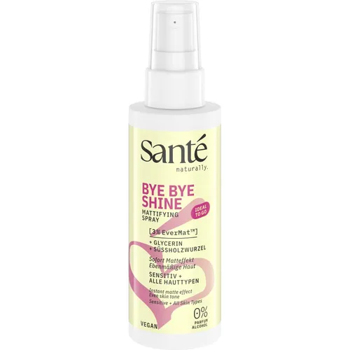 Sante Bye Bye Shine Mattifying Spray   75 ml