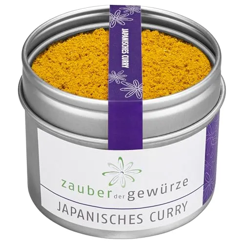 Zauber der Gewürze Japanisches Curry –Gewürzmischung, mild-würziges Pulver für japanische Curry-Gerichte wie Kare Raisu, ideal auch für Bowls und Saucen, 55 g