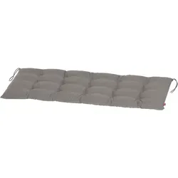 Siena Garden Garten-Bankauflage Atria, Taupe - Auflagen & Polster – Pflegeleichte und weiche Schaumstoffauflage (140 cm) mit Gummibändern für sicheren Halt, ideal für gemütliche Stunden im Freien.