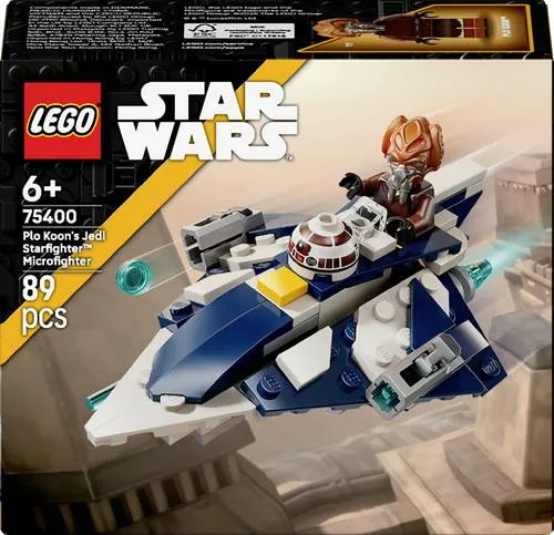 LEGO STAR WARS Plo Koons Jedi Starfighter Microfighter 75400