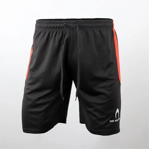 HO Soccer Akademia Fußballhose, Kinder, Schwarz/Rot, Größe 10