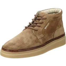 GANT FOOTWEAR Herren KINZOON Stiefelette, warm Khaki, 44 EU - Herren-Stiefel aus hochwertigem Leder, ideal für kühle Tage mit warmem Innenfutter und rutschfester Gummisohle für besten Komfort und Stabilität.
