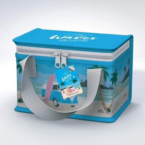 Volkswagen VW T1 Bulli Waves Are Calling RPET Kühltasche Lunch Box