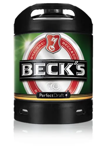 Beck's Pils Perfect Draft 6,0l, alc. 4,9 Vol.-%