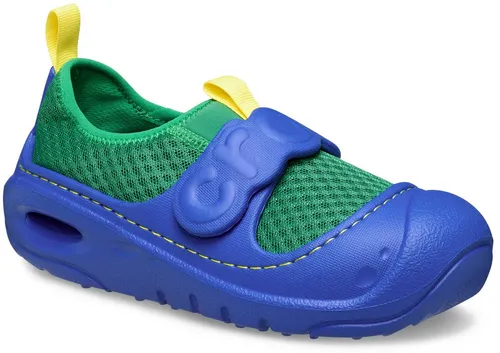 Crocs Unisex Kinder Swiftwater Splash T Schuh, Green Ivy, 25/26 EU - Clogs & Pantoletten für Mädchen, ideal für Wasseraktivitäten mit griffiger Traktion und schmutzabweisendem Mesh-Obermaterial für unbeschwerten Wasserspaß.