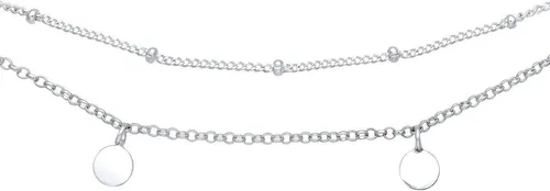 Elli Choker Schmuck Geschenk Silber 925 Kette mit Kügelchen - Elegante Silberkette aus 925 Sterlingsilber mit verstellbarer Länge, perfekt für jeden Anlass – ob zu Kleid, Blazer oder Jeans!
