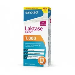 Sanotact Laktase 7.000 FCC Mini-Tabletten 90 St von Sanotact