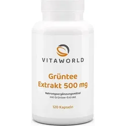 Produktbild Grüntee Extrakt 500 mg Kapseln 120 St