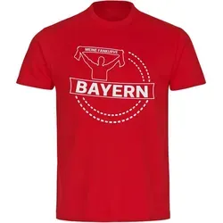 multifanshop T-Shirt Kinder Bayern
