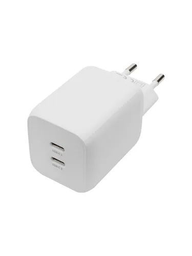 power adapter GaN 65W - 24 pin USB-C Netzteil, schnellladefähig mit 2 Ausgängen für optimale Leistung