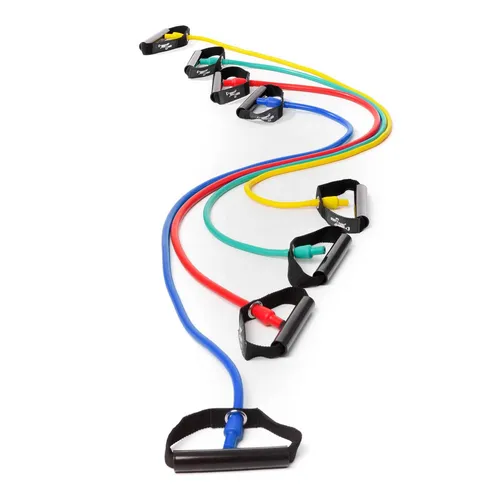 Dittmann Basic Tube 4er Set Expander Widerstand Heimtrainer Rücken Trainer