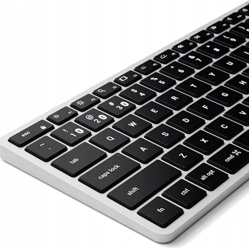 SATECHI Slim X1 Kabellose Bluetooth Tastatur - Tastaturen – Speziell für Apple-Geräte optimiert mit beleuchteten Tasten und Multi-Device Sync für ein nahtloses Tipp-Erlebnis.