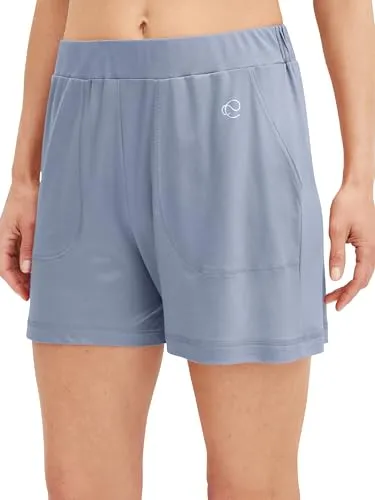 CALIDA Deepsleepwear Cooling Shorts Damen – Aura Blue 44-46 von CALIDA