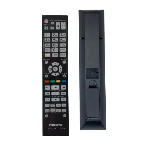Panasonic N2QAYA000172 Original Fernbedienung für Blu-ray-Player - TV-Fernbedienungen - 100% Original Panasonic Fernbedienung, einfach einsatzbereit ohne Programmierung, kompatibel mit mehreren Blu-ray Player-Modellen.