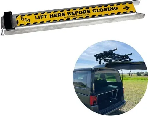 040Parts Heckklappenaufsteller für VW T5/T6 California - LKW-Ladeflächen & Heckklappen: Sicherer Halt der Kofferraumklappe bei Last, einfache Montage in 30 Sekunden, ideal für Fahrradträger und sorgenfreies Beladen.
