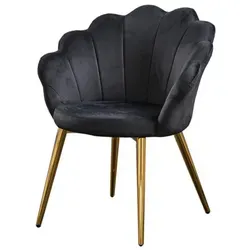 KAWOLA Esszimmer Stuhl Carla in gold von KAWOLA