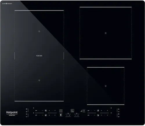 Hotpoint HB 4860C CPNE Induktionskochfeld - Integriertes 4-Zonen-Induktionskochfeld mit berührungsempfindlicher Steuerung, 7200 W Leistung und Resthitzeanzeige für sicheres Kochen.