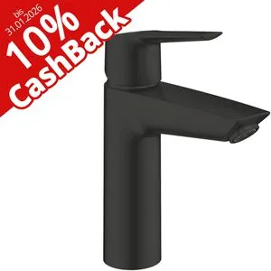 GROHE Waschtischarmatur Start M-Size, schwarz matt in schwarz von GROHE