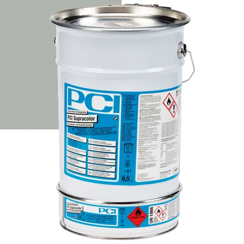 Produktbild PCI Supracolor Steingrau RAL 7030 Polyurethan-Versiegelung Zementboden 8 L