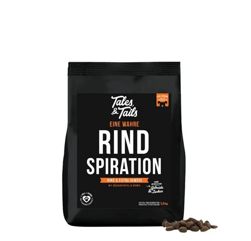 Tales & Tails Softtrockenfutter Eine wahre RindSpiration, Trockenfutter für: Hunde