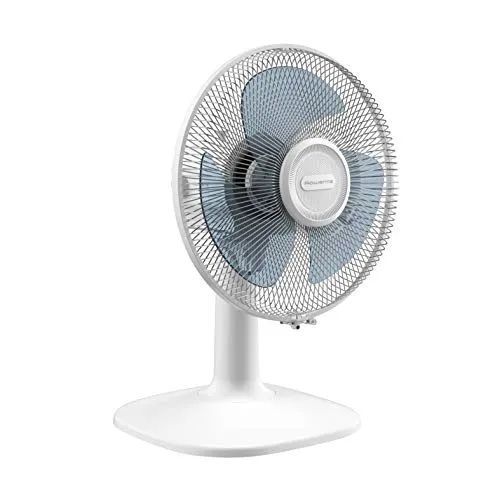 Rowenta Essential VU2330 Tischventilator - Kompakter Tischventilator mit 3 Geschwindigkeitsstufen und leiser Betriebsweise, ideal für eine angenehme Raumklima ohne Störungen.
