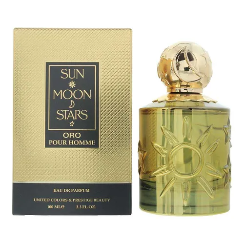 United Colors Prestige Beauty Sun Moon Stars Oro Pour Homme EDP 100ml