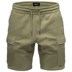 REPUBLIX Cargoshorts GAEL Herren Bermuda Sweat Cargo Short Hose Regular Fit L