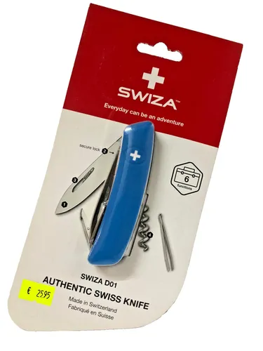 Schweizer Taschenmesser D01 SWIZA Klappmesser Outdoormesser ROSTFREI Messer 6