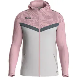JAKO Unisex Kinder Iconic Kapuzenjacke - Funktionsjacke aus 100% recyceltem Polyester, ideal für aktive Kinder mit Keep Dry Funktion für angenehmes Tragegefühl bei jedem Wetter.
