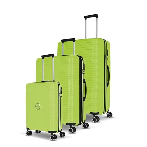 Travelite Hartschalen Kofferset 3-teilig ORBITA - Koffer Set mit bruchsicherer Schale, praktischer Inneneinteilung und TSA Schloss. Ideal für Reisende, die Wert auf Sicherheit und Organisation legen.