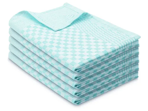 ZOLLNER Geschirrtuch, (Spar-Set, 5-tlg), 46 x 70 cm, 100% Baumwolle, vom Hotelwäschespezialisten