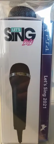 Let's Sing 2021 PS4 mit 30 Chart Hits inkl. 1x Mikrofon PlayStation 4, Neu-OVP!