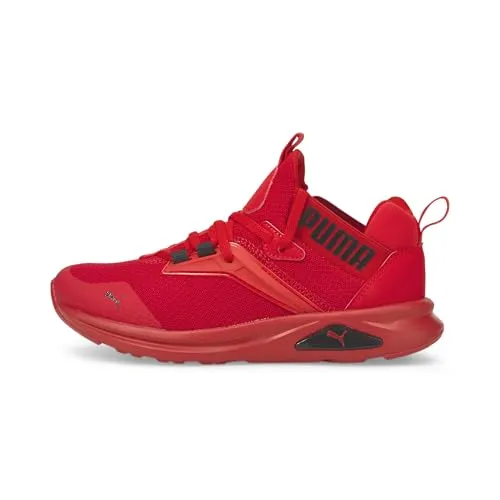 PUMA Enzo 2 Refresh Jr Bootsschuh, rot, 38.5 EU - Sneaker für Jungen, ideal für Freizeit und Sport, gefertigt aus hochwertigen Materialien für maximalen Komfort und Flexibilität bei allen Aktivitäten.