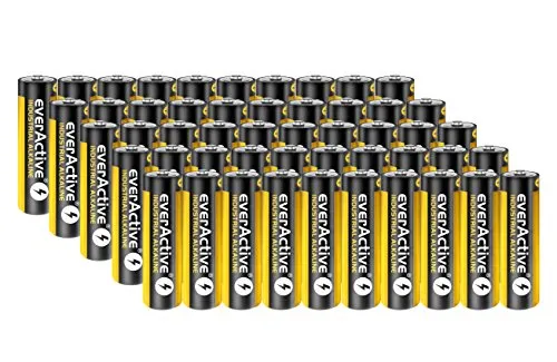 Stück Everactive Industrial Batterien Mignon AA 2700 mAh 1,5 V HR06 Alkaline 50