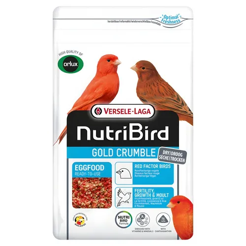 Versele-Laga NutriBird Gold Crumble rot 1 kg, UVP 6,50 EUR, NEU