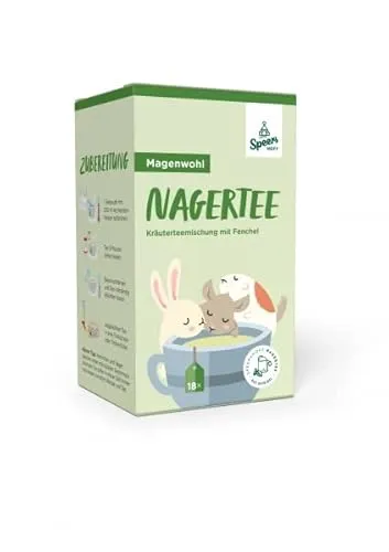 Speers Hoff - Nagertee -Magenwohl Kräuterteemischung mit Fenchel 18x1,5g Teebeutel - Tee für Tiere - Das Original