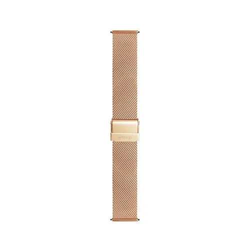 Withings Milanaise Edelstahl Armband roségold 36mm - Uhrenarmband aus hochwertigem roségold Edelstahl, perfekt für Withings Uhren und bietet einen eleganten Look für jeden Anlass.