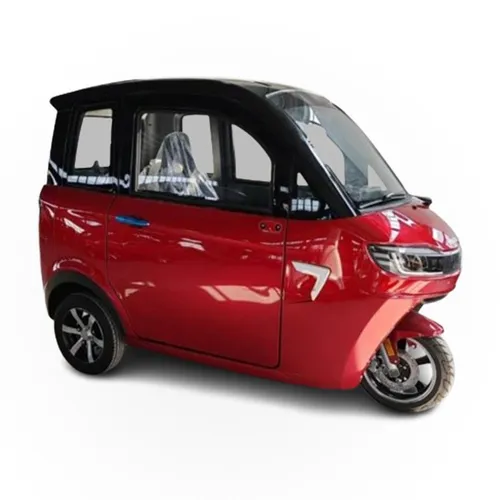 Urban Hopper Cabin Pro Elektro Kabinenroller 25 km/h – Wein-Rot - 3-Rad Elektromobil mit Straßenzulassung, leistungsstark und bequem für Erwachsene und Senioren. Ideal für den täglichen Einsatz im Freien.